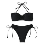 Damen Bandeau-Bikini-Set mit verstellbaren Trägern R&B