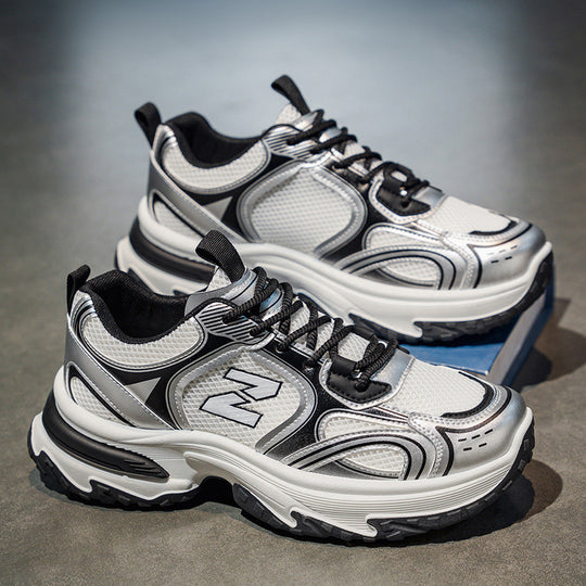 Damen Sportliche Performance Sneakers mit atmungsaktiver Mesh-Oberfläche und stabiler Sohle R&B