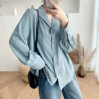 R&B | Viktorianisch Inspirierte Bluse mit Hohem Kragen