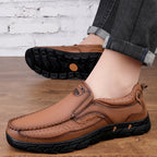Damen Elegante und bequeme Leder Slipper R&B