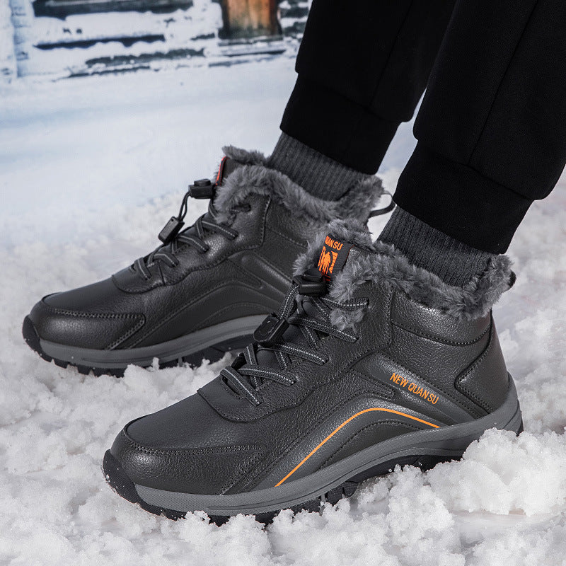 Damen isolierte Winterschuhe mit rutschfester Sohle und warmem Innenfutter R&B