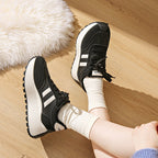 Damen Sportliche High-Top Sneakers mit gefüttertem Innenbereich R&B