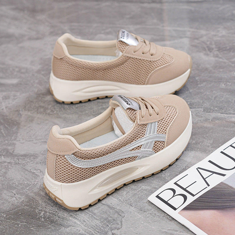 Damen Bequeme Sport-Sneaker mit atmungsaktivem Obermaterial und dämpfender Laufsohle R&B