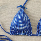 Damen Triangel-Bikini mit verspielten Schleifen R&B