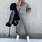 Damen Lässiges Hoodie-Set mit bequemen Jogginghosen R&B