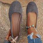Damen Ballerinas aus weichem Wildleder R&B