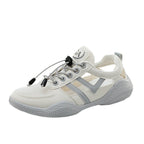 Damen Sportliche Sneakers mit elastischem Schnürsystem und atmungsaktiver Obermaterialstruktur R&B