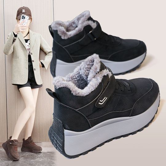 Damen Winterstiefel mit herausnehmbarem Kuschelfutter und rutschfester Sohle R&B