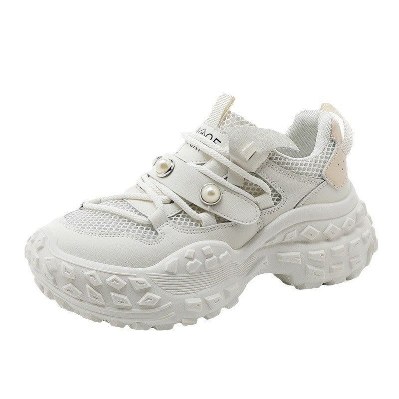 Damen Sportliche Sneakers mit rutschfester Laufsohle und atmungsaktivem Obermaterial R&B
