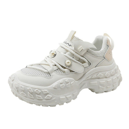 Damen Sportliche Sneakers mit rutschfester Laufsohle und atmungsaktivem Obermaterial R&B
