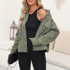 Damen Utility-Jacke mit praktischen Taschen und modernem Schnitt R&B