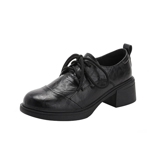 Damen Elegante Halbschuhe mit komfortablem Blockabsatz und individuell regulierbarem Schnürsystem R&B