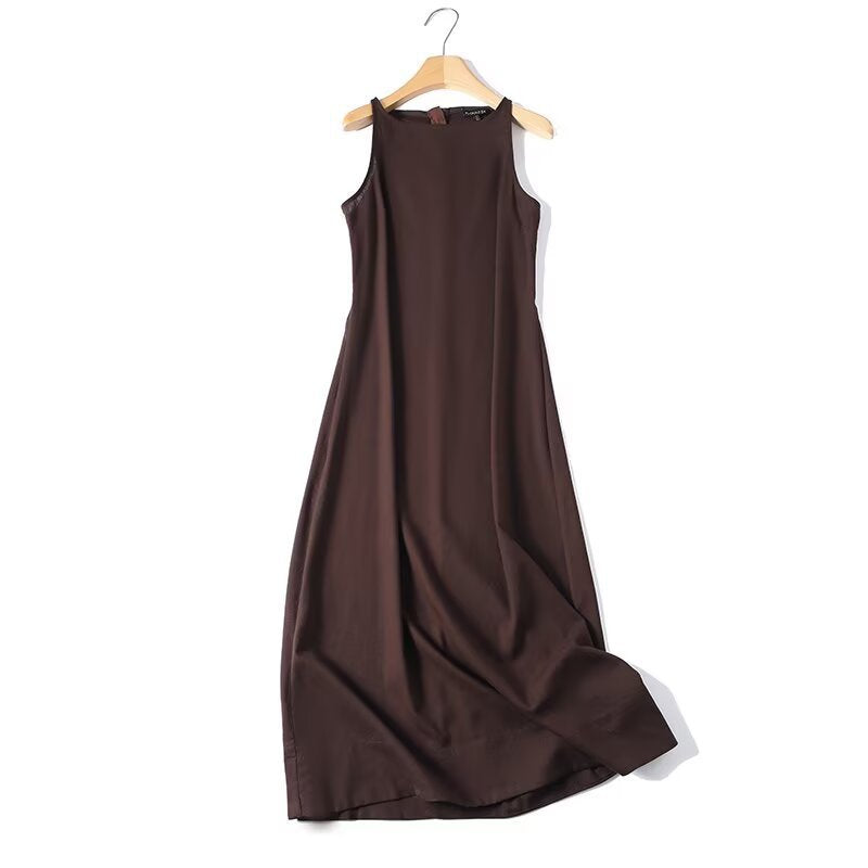 Damen Maxikleid mit elegantem Schnitt und dezentem Rückenausschnitt R&B