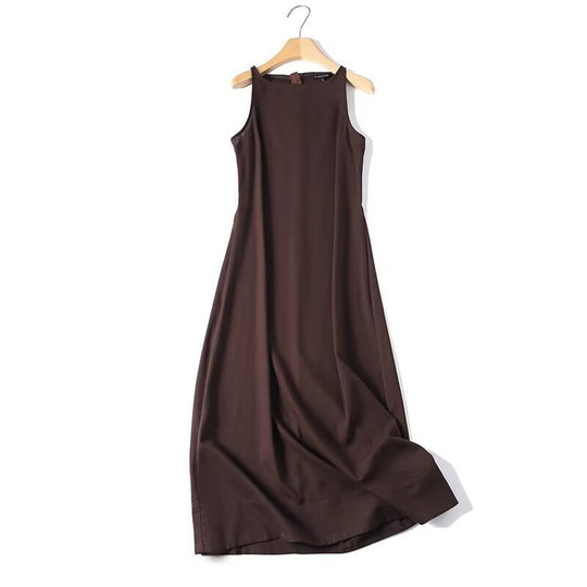 Damen Maxikleid mit elegantem Schnitt und dezentem Rückenausschnitt R&B