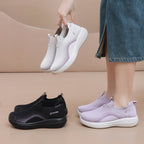 Damen Bequeme Slip-On Sneakers mit flexiblem Komfortdesign R&B