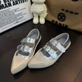 Damen Sneakers mit verstellbaren Schnallen und zeitgemäßem Design R&B