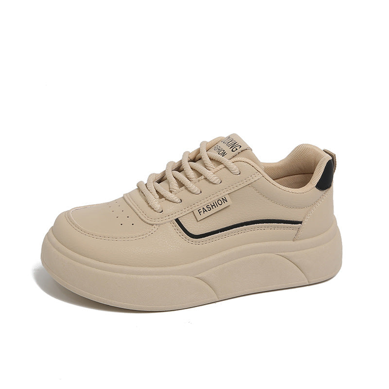 Damen modische Sneakers mit plattformierter Sohle und sportlicher Silhouette R&B