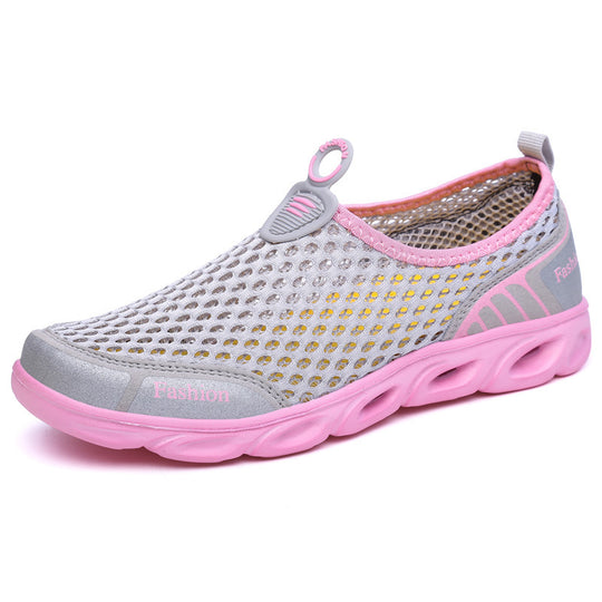 Damen Sportliche Mesh-Schuhe mit flexibler Sohle und atmungsaktiver Oberflächenstruktur R&B
