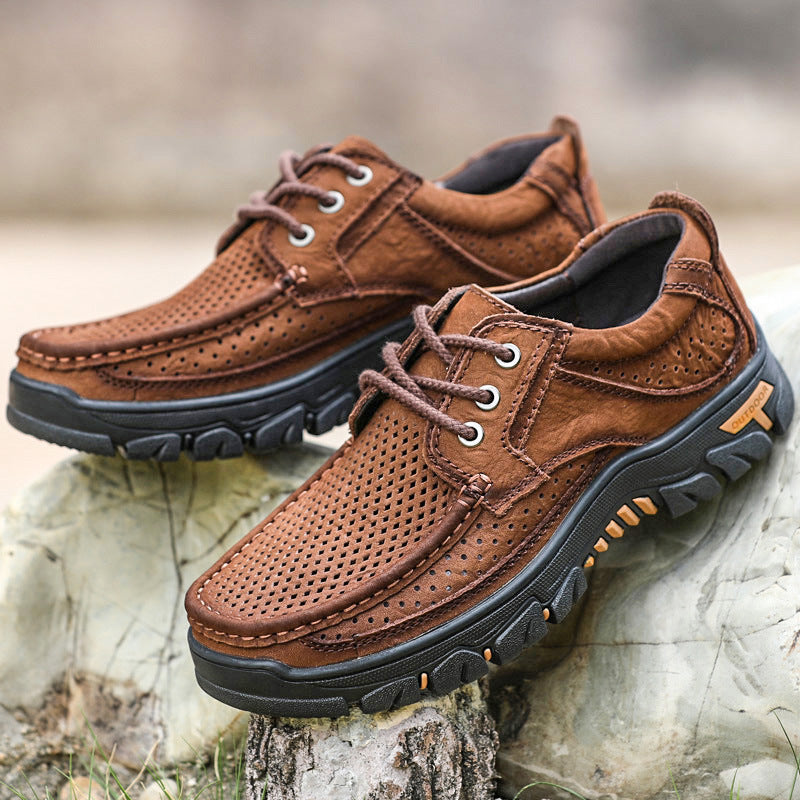 Herren Atmungsaktive Mokassins im sportlichen Design R&B