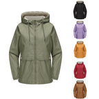 Damen modische Freizeitjacke mit verstellbarem Bund