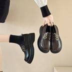 Damen Komfortable Biker-Schuhe mit geschlossenen Schnallen