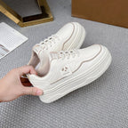 Damen Modische Plateau-Sneaker mit dekorativen Akzenten R&B