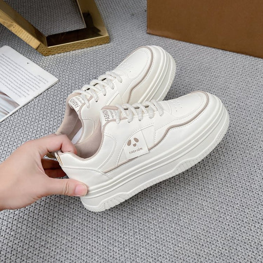 Damen Modische Plateau-Sneaker mit dekorativen Akzenten R&B