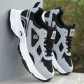 Damen Sportliche Sneakers mit atmungsaktiver Mesh-Oberfläche und stoßdämpfendem Sohlenprofil