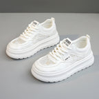 Damen Chunky Sneakers mit luftiger Mesh-Oberfläche und komfortabler Dämpfung R&B