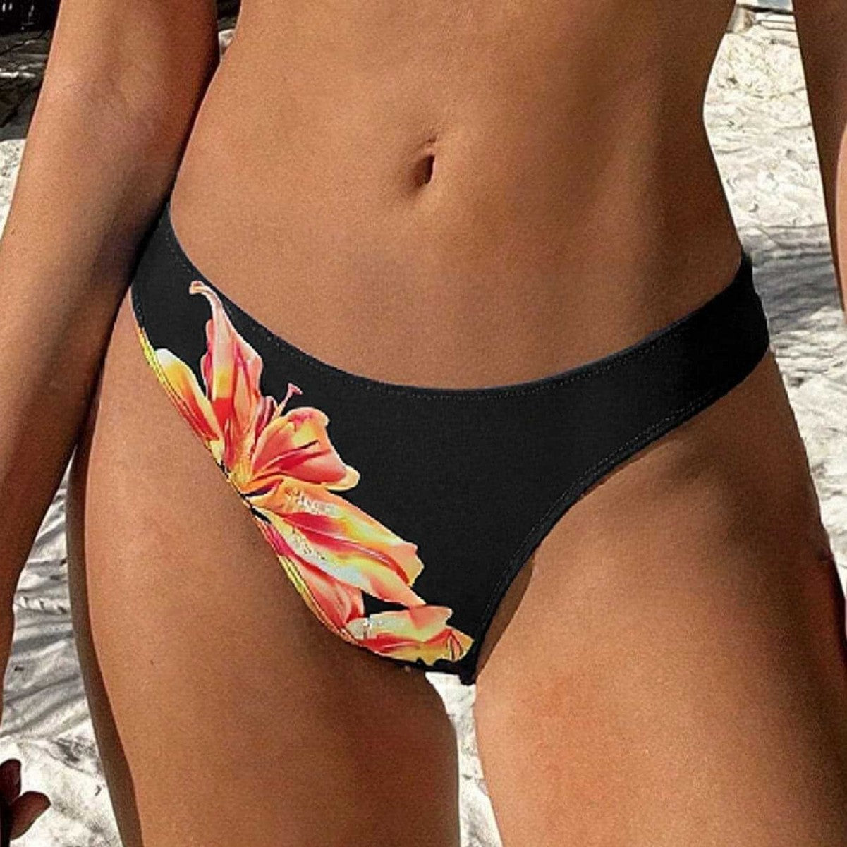 Damen Bikinis mit elegante durchsichtige Strandüberwürfe R&B