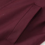 Damen lässige Übergangsjacke mit hohem Kragen und verstellbarem Kordelzug R&B
