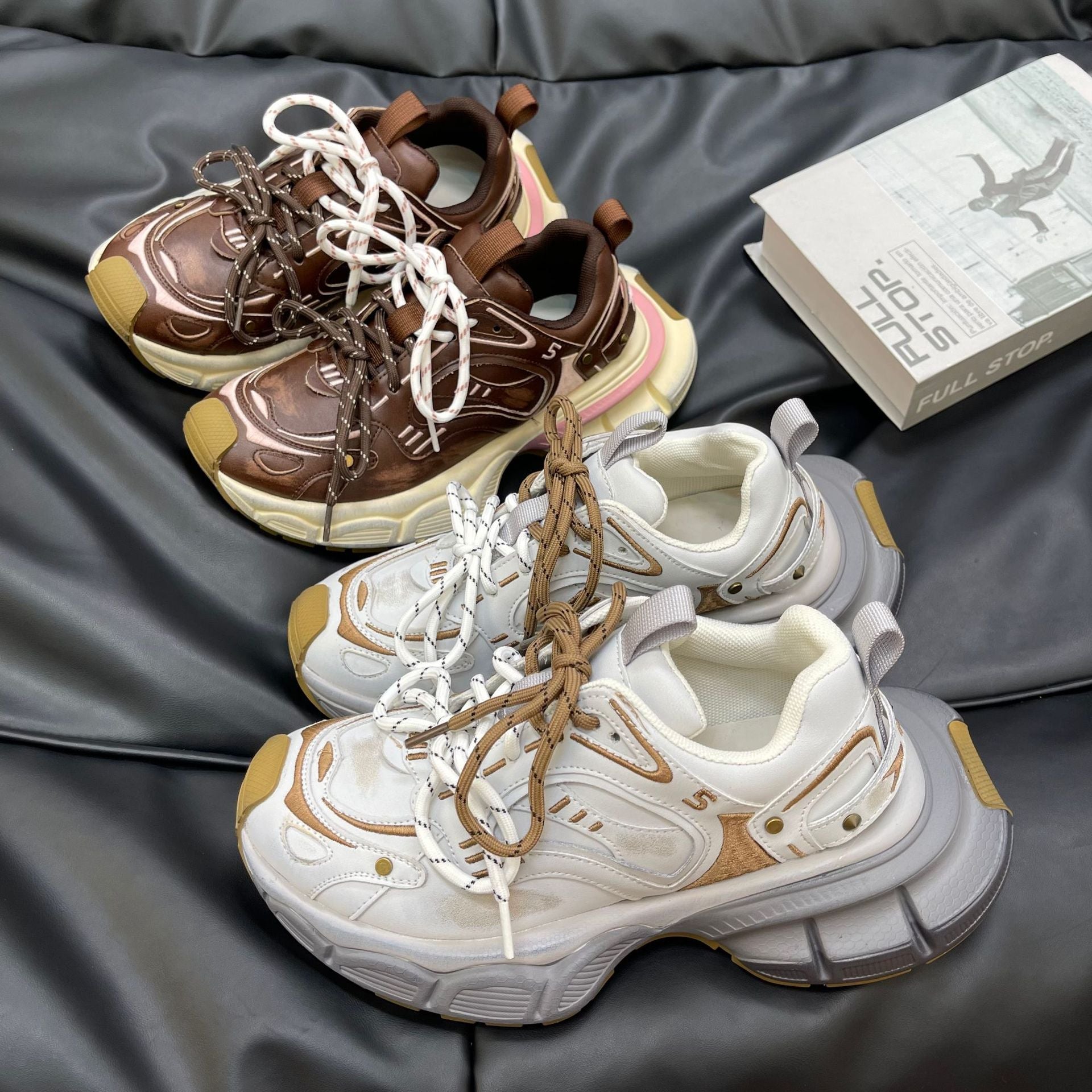 Damen Sportliche Sneakers mit innovativem Dämpfungssystem und modischem Design R&B