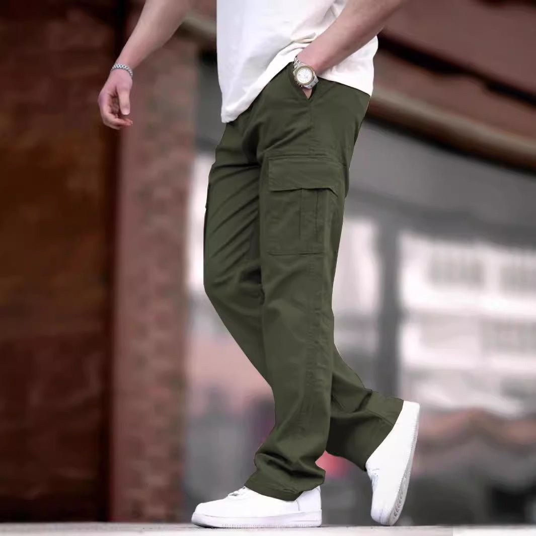 Herren Cargo-Hosen mit multifunktionalen Taschen und atmungsaktivem Stoff R&B