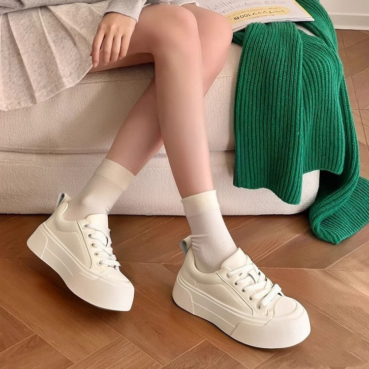 Damen Sneaker mit erhöhter Sohle R&B
