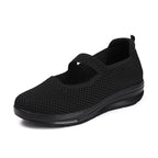 Damen Slip-On Sneakers mit atmungsaktiver Netzstruktur und dämpfender Sohle