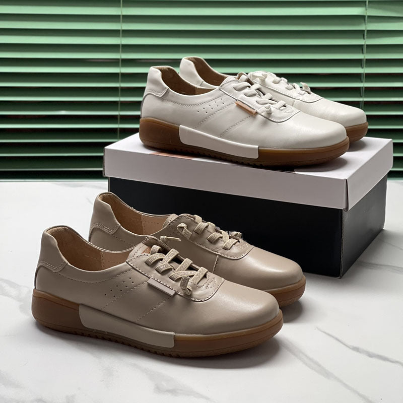 Damen Bequeme Sneaker mit atmungsaktiver Oberflächenstruktur