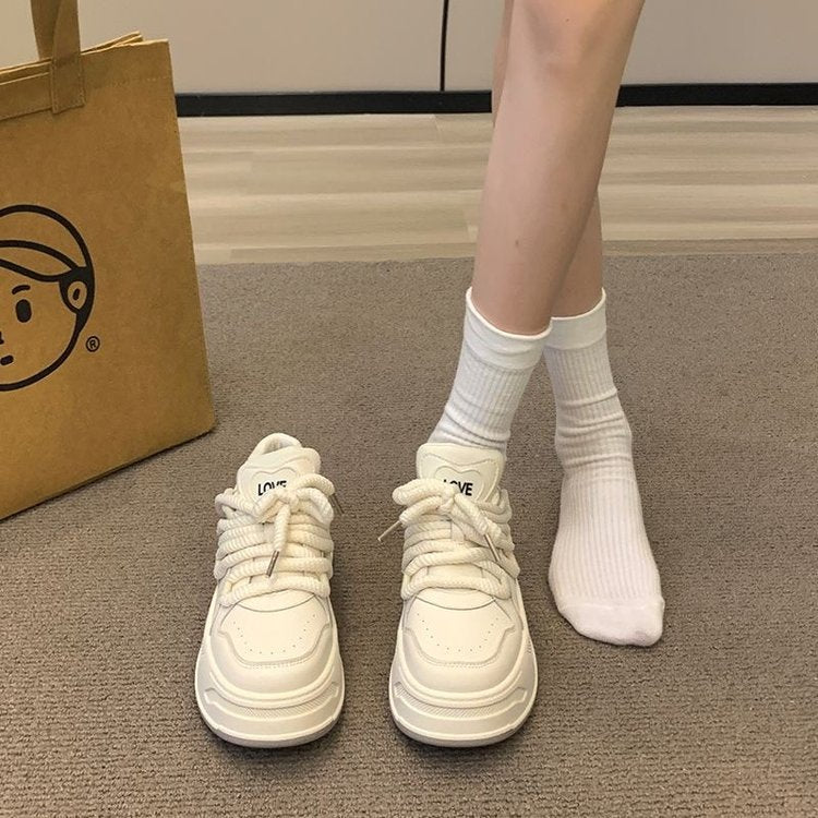 Damen Chunky Sneakers mit innovativen Dämpfungselementen und atmungsaktiver Oberflächenstruktur R&B