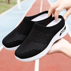Damen Atmungsaktive Slip-On Freizeitschuhe mit flexibler Sohle R&B