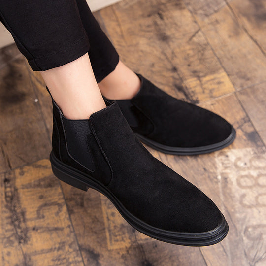Damen Elegante Chelsea-Stiefel mit seitlichem Reißverschluss und bequemer Innensohle R&B