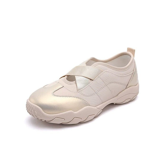 Damen Komfortable Slip-On Sneakers mit elastischem Riemen und weich gepolstertem Innenfutter R&B