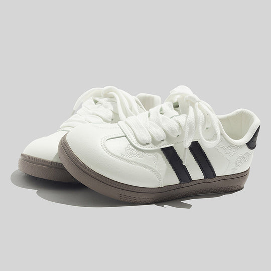 Damen Sportliche Sneakers mit floralem Design und weicher Dämpfung R&B