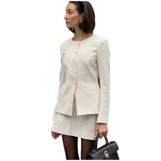 Damen Eleganter Tailored Blazer R&B