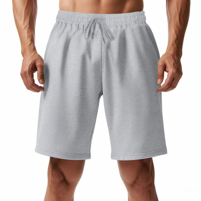 Herren Sportliche kurze Laufshorts mit elastischem Bund und praktischem Kordelzug R&B