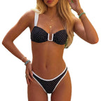 Damen Premium Bikini mit elegantem Punkte-Design R&B