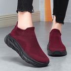 Damen Atmungsaktive Strick-Sneaker mit flexiblem Sockendesign R&B