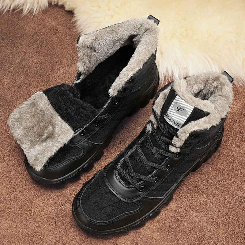 Damen Winterstiefel mit wasserdichter Obermaterialkombination und wärmendem Innenfutter R&B