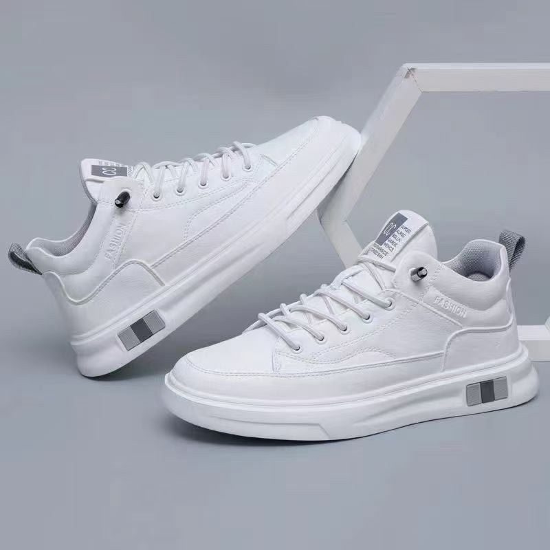 Herren modische Sneaker mit Hochwertiger Lederoberfläche R&B