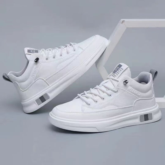 Herren modische Sneaker mit Hochwertiger Lederoberfläche R&B