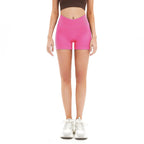Damen Sportliche Hochbund-Shorts R&B