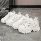 Damen Chunky Sneakers mit trendiger Sohle und atmungsaktivem Obermaterial R&B